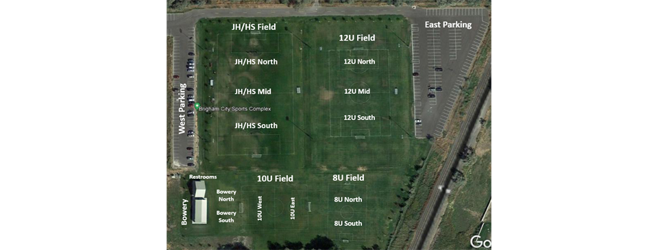 SPRING 2025 Field Map