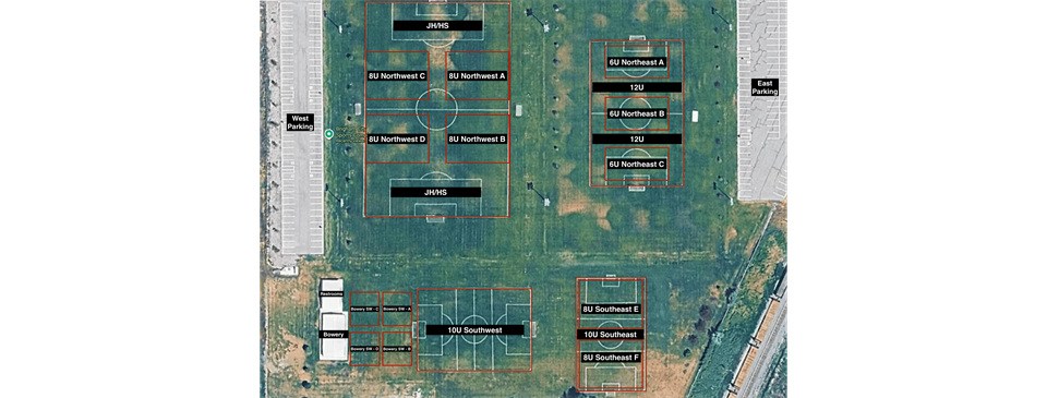 Spring 2026 Field Map